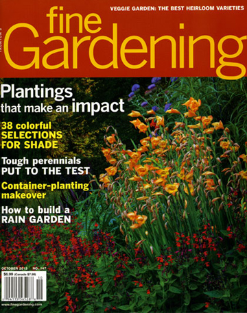 Fine Gardening, Oct. 2012